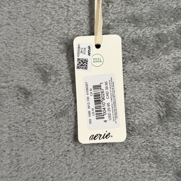 Aerie Smoothez Bandeau Bralette Lightweight Unpadded Neutral White Size Medium - Picture 8 of 11